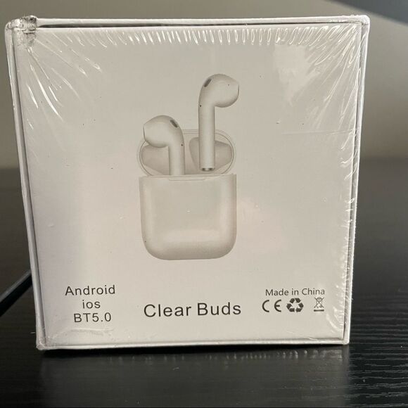 Earbuds Clear Buds True Wirelessly Stereo V5.0 compatible with Apple and Android - Picture 4 of 5